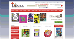 Desktop Screenshot of dubois.co.nz